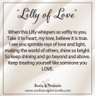 LILLY OF LOVE Øre guld thumbnail