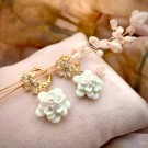 HIMMELBLOMST ØREDOBB GULLFARGET thumbnail
