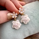 HIMMELBLOMST ØREDOBB GULLFARGET thumbnail