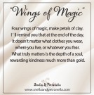 WINGS OF MAGIC Øre sølv  thumbnail