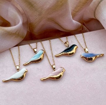 VERDIFUGL SORT DYPPET I GULL