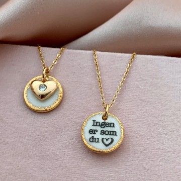 HJERTESTEN INGEN ER SOM DU GULLFARGET