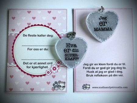 MORSDAGSKORT MED REFLEKS - Jeg er mamma - Hva er din superkraft?
